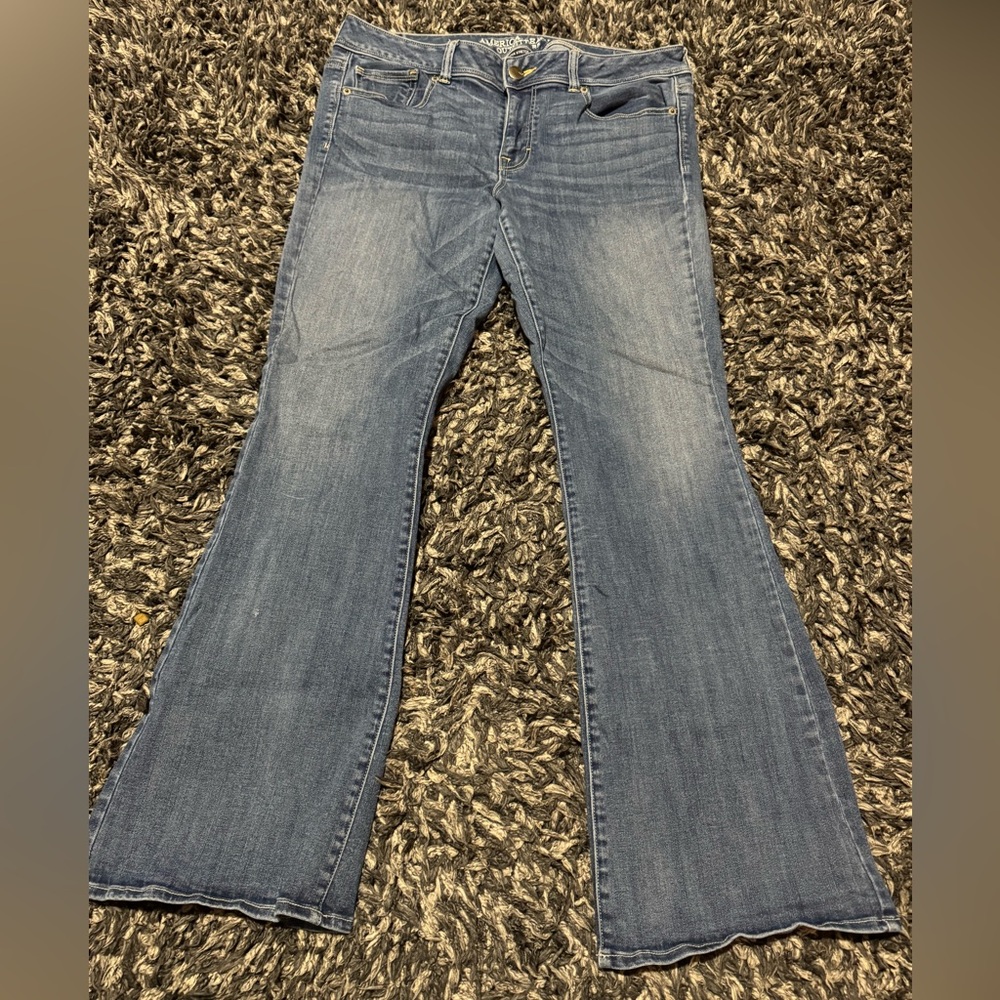 American Eagle Outfitters Light Blue Boot Cut Jeans